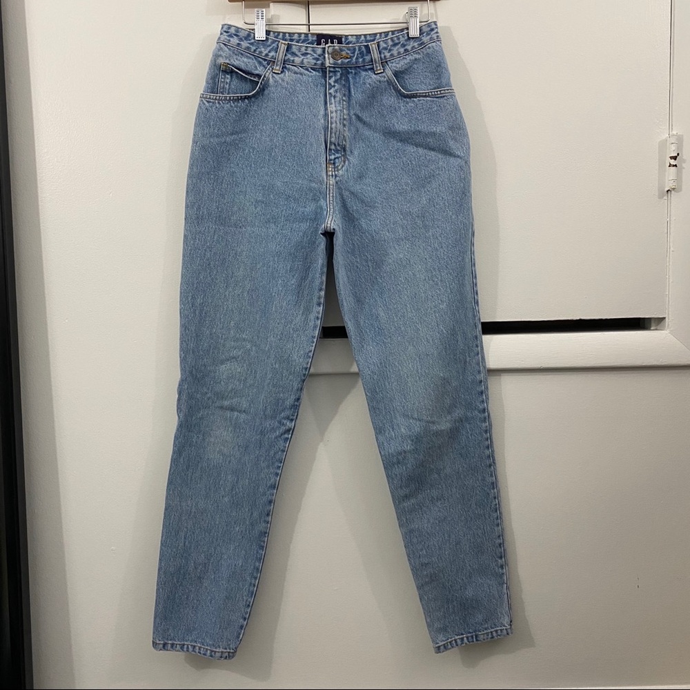 Vintage GAP Straight Leg Mom Jeans 29” Size 11/12
